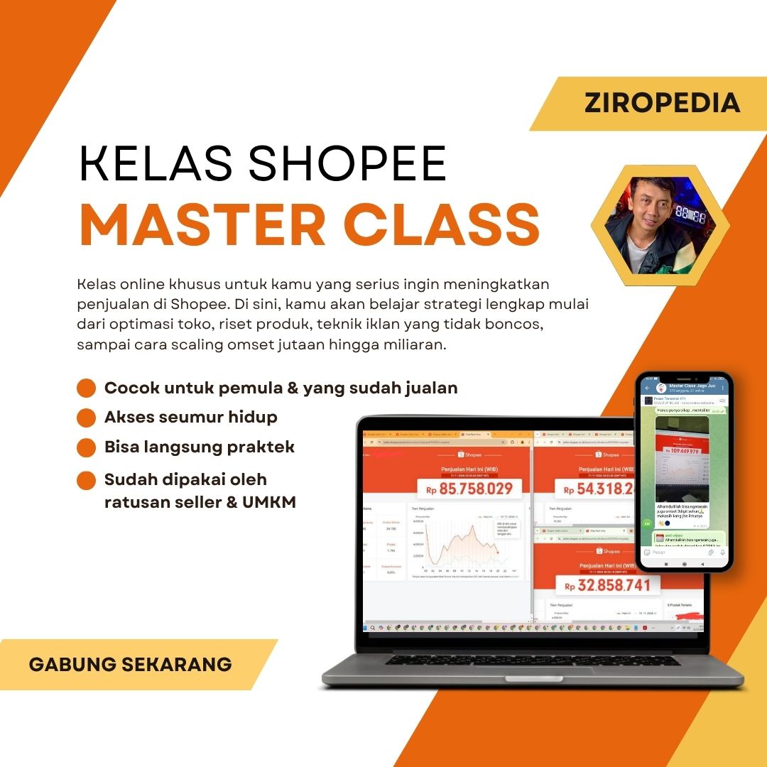 Kelas Shopee Master Class
